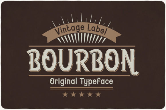 Bourbon: A Vintage Font for Modern Design