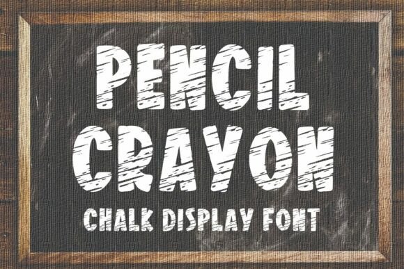 Pencil Crayon: A Playful Font for Creative Projects