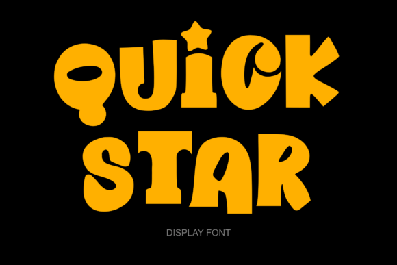 Quick Star: Elevate Your Visual Design with Enchanting Typography