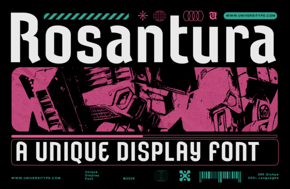Ut Rosantura: Merging Blackletter and Sans Serif